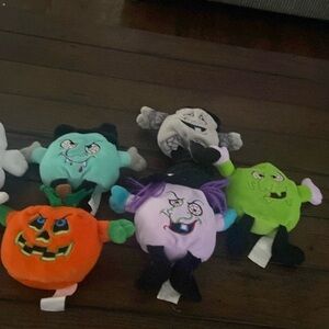 Vintage Halloween bean bag plushies